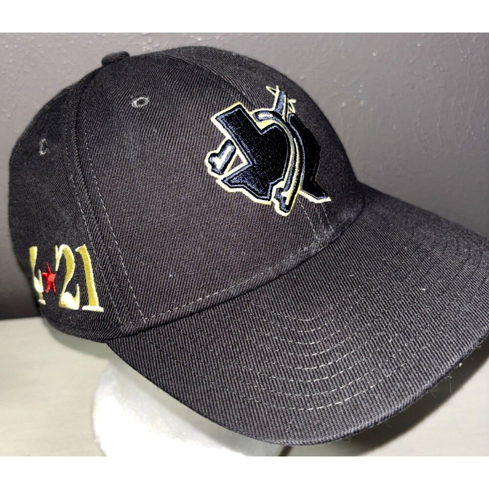 ‘47 TEXAS RANGERS 2023 CITY CONNECT DOUBLE MVP ADJUSTABLE HAT BLACK